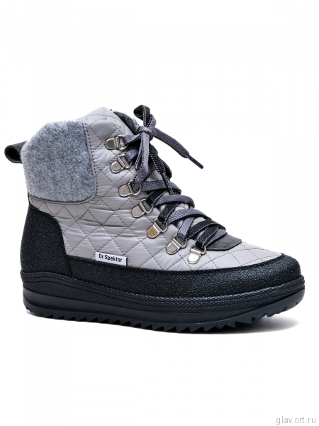 Dr.Spektor ботинки женские зимние, 25Ш3394-Пл Серый 25Ш3394-Пл-37 фото