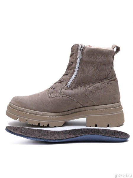 Waldlaufer ботинки женские зимние H-Amara, 930802-165093, бежевый 930802-165093-4-5 фото
