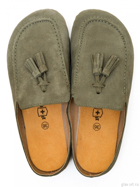 Ortmann сабо ортопедические Wendy, оливковый зеленый 12.48-olive-36 фото