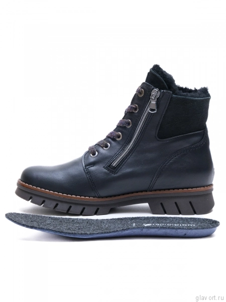 Waldlaufer ботинки женские зимние H-XARA, 975901-202001, черный 975901-202001-4-5 фото