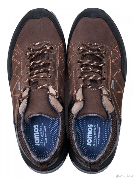 Jomos кроссовки мужские треккинговые, 462998-741-0093, коричневый 462998-741-0093-42 фото