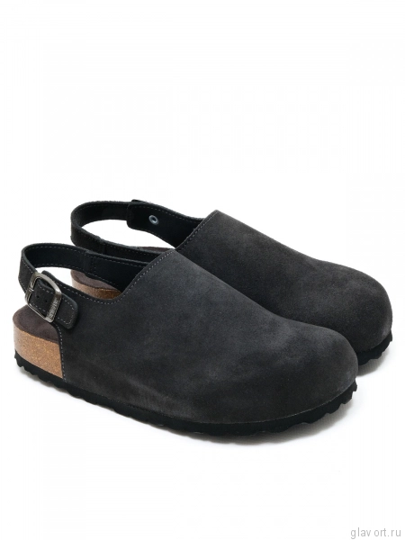 Ortmann сабо ортопедические Kayla, черный графит 19.42-black-36 фото