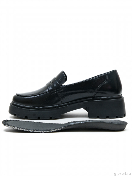 Ortmann лоферы ортопедические женские Glance, черный 19.44-black-36 фото