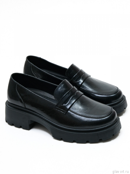 Ortmann лоферы ортопедические женские Glance, черный 19.44-black-36 фото