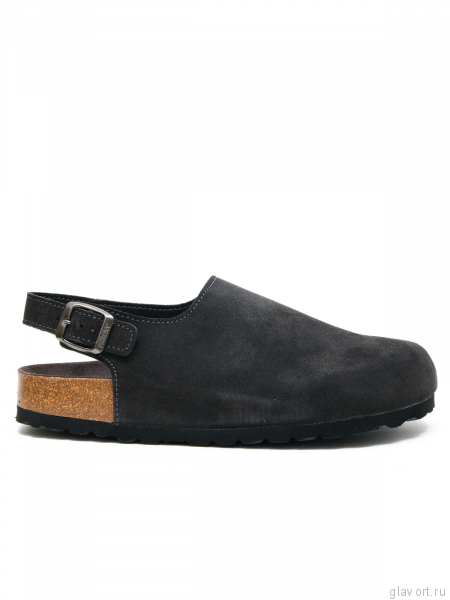 Ortmann сабо ортопедические Kayla, черный графит 19.42-black-36 фото