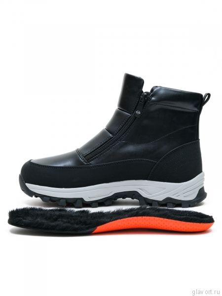 Ortmann ботинки ортопедические женские Imma, черный блеск 14.47-black-36 фото