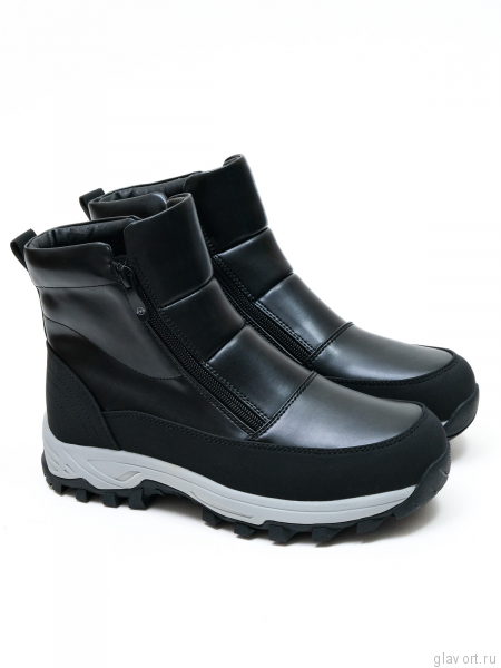 Ortmann ботинки ортопедические женские Imma, черный блеск 14.47-black-36 фото