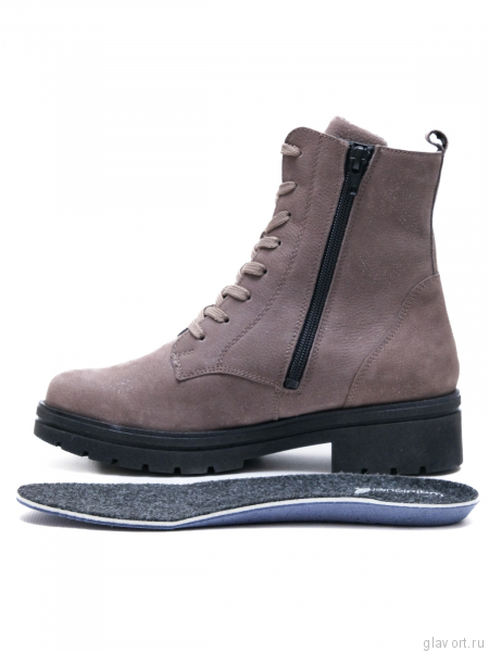 Waldlaufer ботинки женские K-Zoe, 648803-189052, Серо-коричневый 648803-189052-4 фото