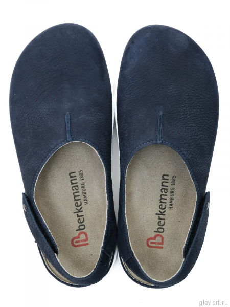 Berkemann сабо ортопедические женские Uelzen, темно-синий 01311-560-5 фото