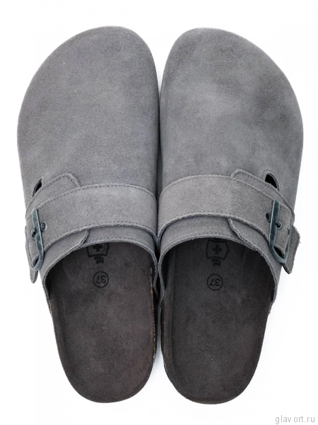Ortmann сабо ортопедические BADEN, стальной серый 12.47-steel-36 фото