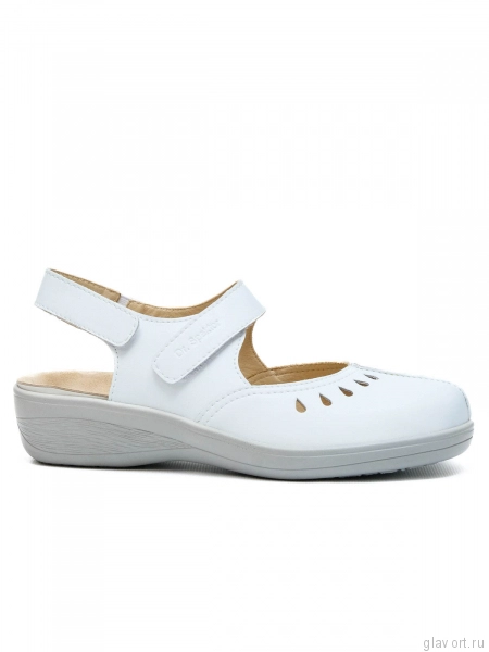 Dr.Spektor босоножки женские с закрытым мысом ортопедические 26К4512-К, белый 26К4512-К-38 фото