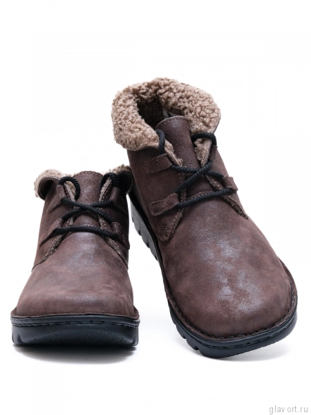 Berkemann ботинки зимние женские ортопедические Aleika, античный коричневый 03604-856-6-5 фото