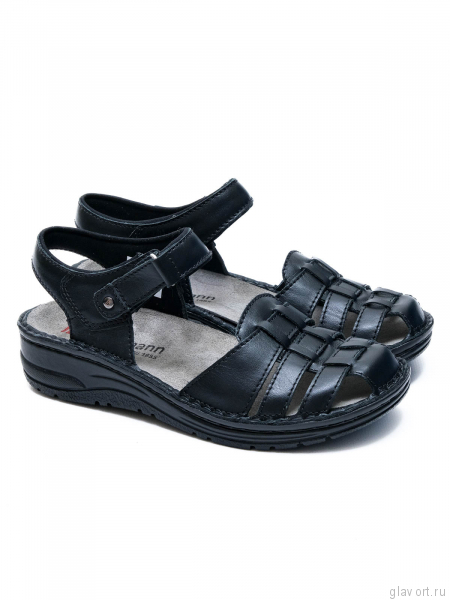 Berkemann сандалии женские ортопедические Lorina, черный 03104-938-4 фото