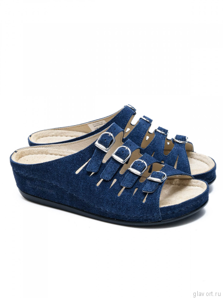 Berkemann пантолеты ортопедические Hassel, джинсовый синий 00737-396-3-5 фото