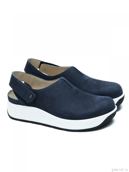 Berkemann сабо ортопедические женские Uelzen, темно-синий 01311-560-5 фото