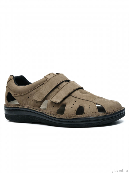 Berkemann сандалии ортопедические летние мужские JOOST, бледно-коричневый 05722-485-9 фото