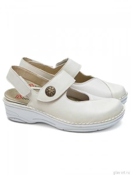 Berkemann сабо ортопедические женские Helene, бежевый матовый 03461-725-4 фото