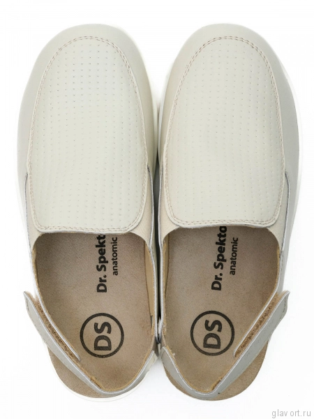 Dr.Spektor босоножки женские с закрытым мысом ортопедические 26К4508-К, бежевый 26К4508-К-38 фото