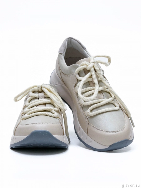 Ortmann кроссовки ортопедические женские Glory, серо-бежевый 13.34-greybeige-37 фото