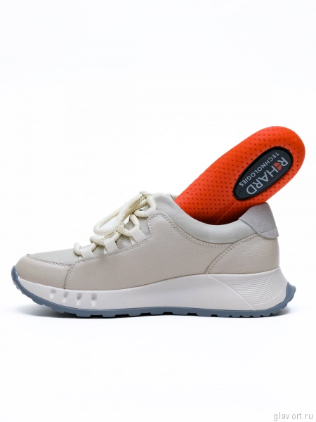 Ortmann кроссовки ортопедические женские Glory, серо-бежевый 13.34-greybeige-37 фото