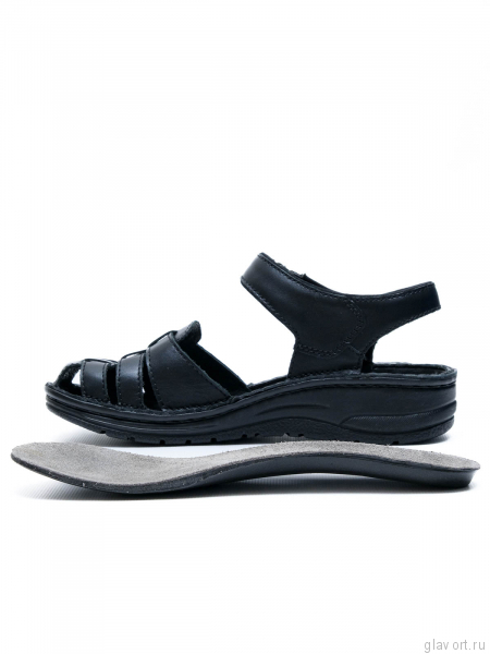 Berkemann сандалии женские ортопедические Lorina, черный 03104-938-4 фото