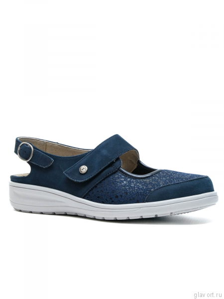Solidus туфли летние женские ортопедически Heaven, синий 27500-H-80557-7-5 фото