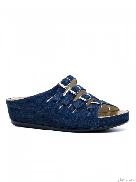 Berkemann пантолеты ортопедические Hassel, джинсовый синий 00737-396-3-5 фото