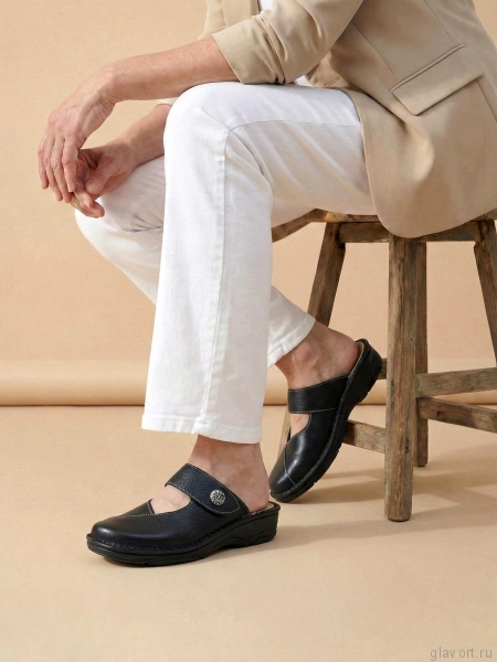 Berkemann сабо ортопедические Heliane, черный 03457-982-5 фото