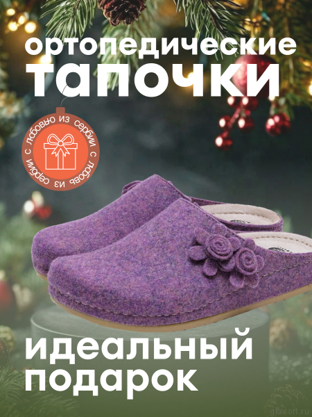 MUBB тапочки сабо женские, 8125-52, лиловый 8125-52-lil-37 фото