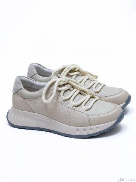 Ortmann кроссовки ортопедические женские Glory, серо-бежевый 13.34-greybeige-37 фото