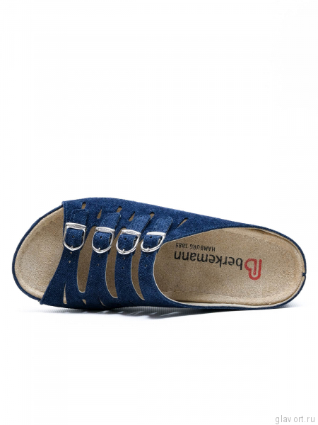 Berkemann пантолеты ортопедические Hassel, джинсовый синий 00737-396-3-5 фото