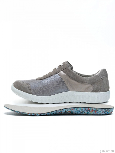 Waldlaufer кроссовки женские ортопедические M-IRA-SOFT, 815M01-407201, серый 815M01-407201-5 фото