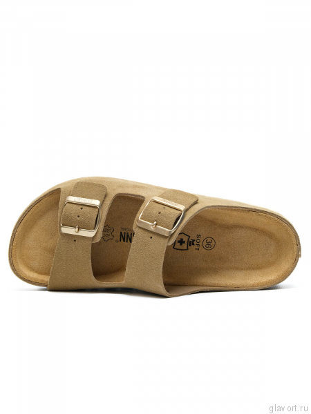 Ortmann сандалии ортопедические женские Donna, бежево-коричневый 11.78-beigebrown-37 фото