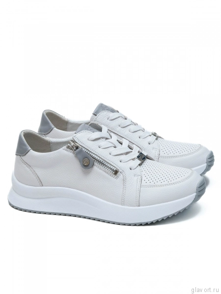 Ortmann кроссовки ортопедические женские Frida, белый/серый 13.43-whitegrey-37 фото