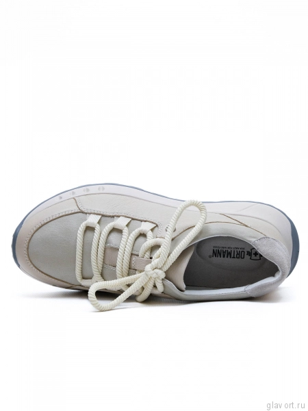 Ortmann кроссовки ортопедические женские Glory, серо-бежевый 13.34-greybeige-37 фото