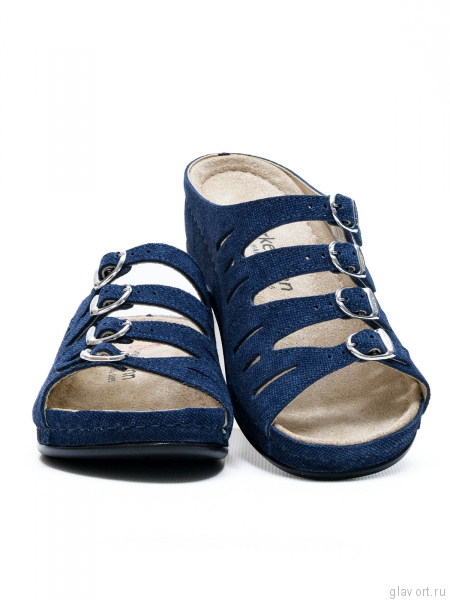 Berkemann пантолеты ортопедические Hassel, джинсовый синий 00737-396-3-5 фото