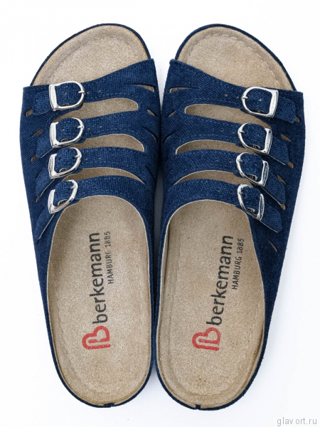 Berkemann пантолеты ортопедические Hassel, джинсовый синий 00737-396-3-5 фото