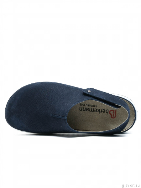 Berkemann сабо ортопедические женские Uelzen, темно-синий 01311-560-5 фото