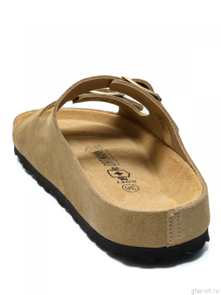 Ortmann сандалии ортопедические женские Donna, бежево-коричневый 11.78-beigebrown-37 фото