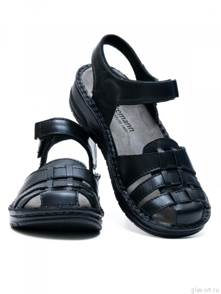 Berkemann сандалии женские ортопедические Lorina, черный 03104-938-4 фото