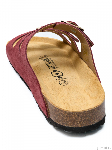Ortmann сандалии ортопедические Marcel, бордовый 7.04.2-bordo-37 фото