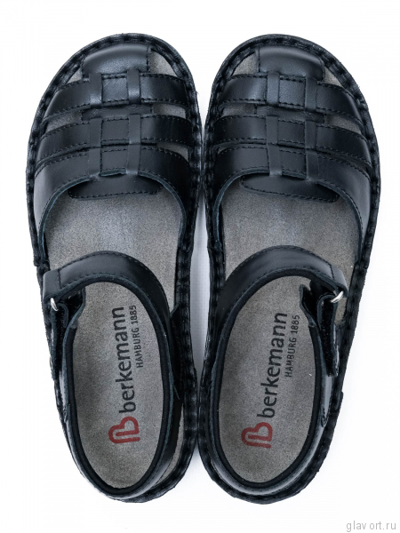 Berkemann сандалии женские ортопедические Lorina, черный 03104-938-4 фото