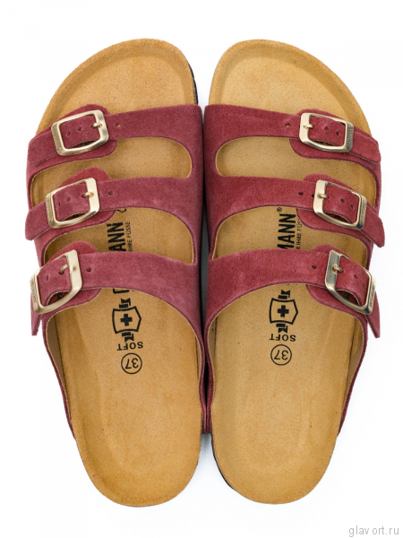 Ortmann сандалии ортопедические Marcel, бордовый 7.04.2-bordo-37 фото