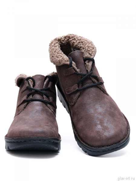 Berkemann ботинки зимние женские ортопедические Aleika, античный коричневый 03604-856-6-5 фото
