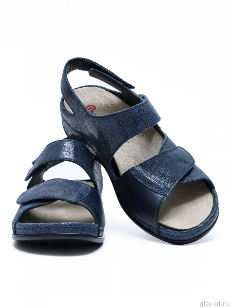 Berkemann босоножки ортопедические Rina, ночной синий 01040-329-5 фото