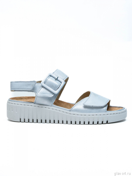 Waldlaufer босоножки H-WILLOW, 955004-113211, светло-серебряный 955004-113211-5 фото