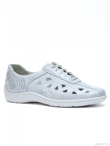 Waldlaufer туфли летние женские Henni, 496003-142150, Серебряный 496003-142150-5 фото