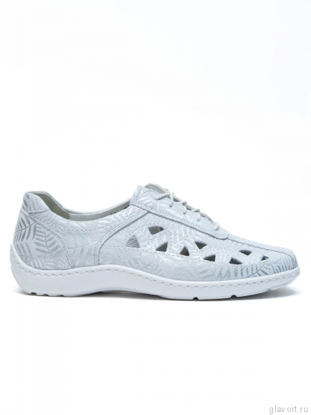 Waldlaufer туфли летние женские Henni, 496003-142150, Серебряный 496003-142150-5 фото