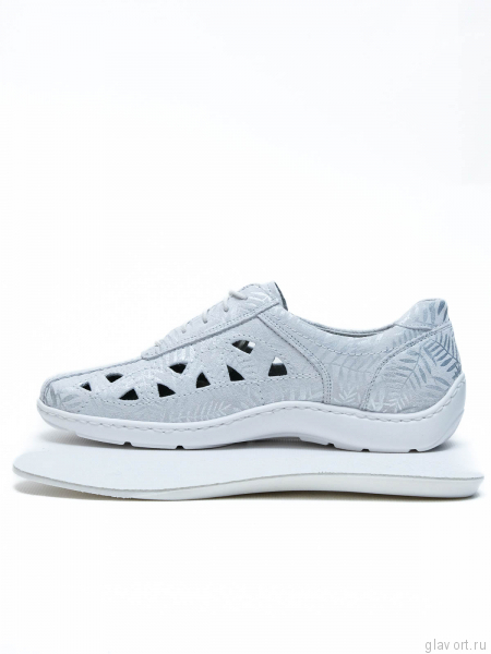 Waldlaufer туфли летние женские Henni, 496003-142150, Серебряный 496003-142150-5 фото