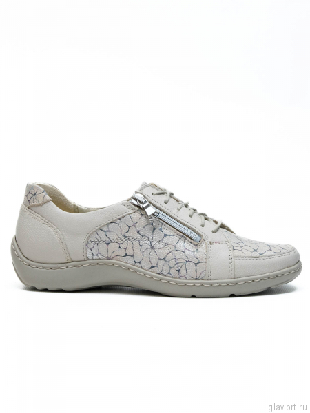 Waldlaufer полуботинки женские Henni, 496042-339922, бежевый принт 496042-339922-5 фото